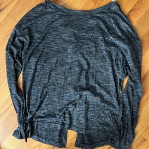 Lulu lemon cross back long sleeve
